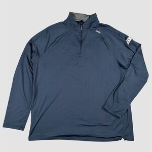 UNRL Quarter Zip Pullover Men's XL Blue Performance Athletic Training Top